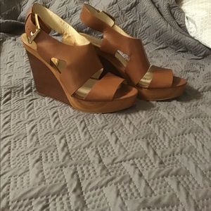 MK Brown Wedges